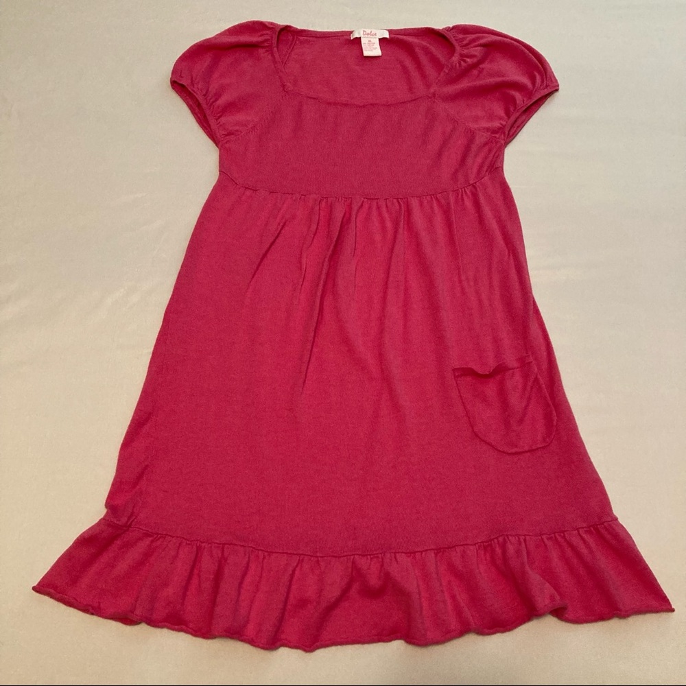Pocket DOLCE Ruffle Mini Babydoll Dress